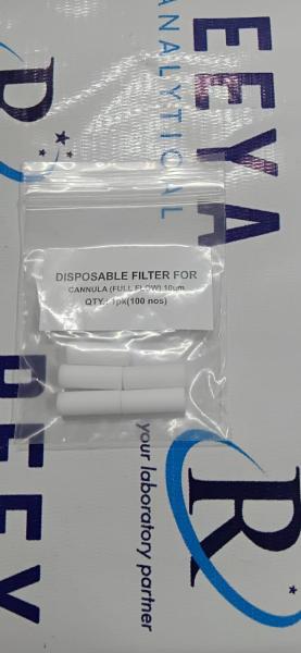 Disposable Filter For Cannula (Full Flow) – 10 Microns